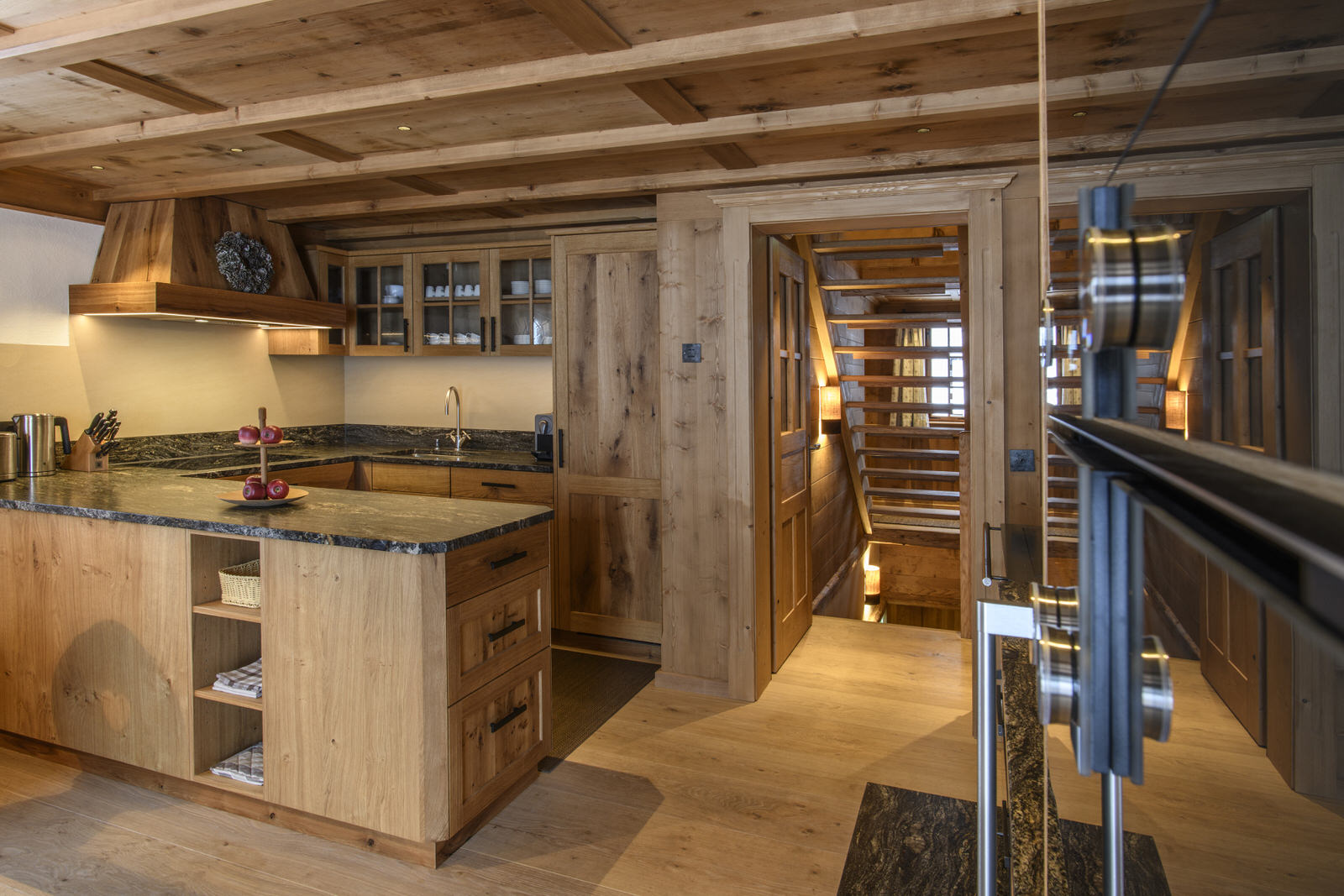 Exclusive mountain lodge Gauertal Montafon - kitchen