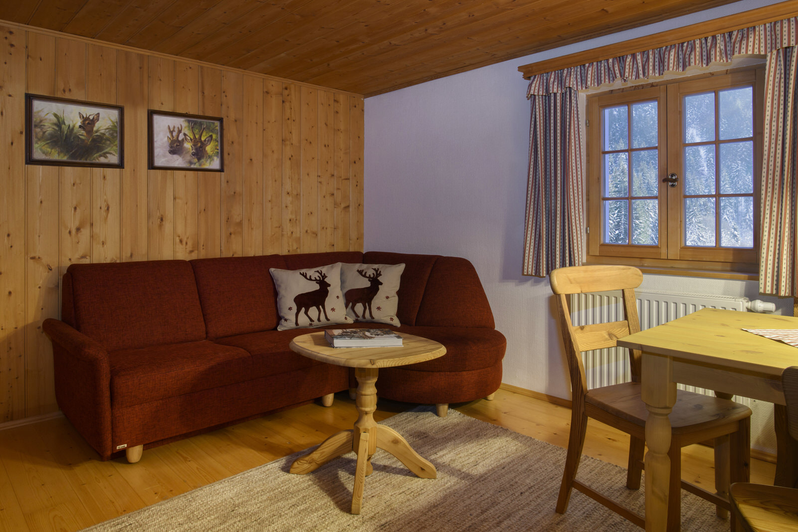 Bärenwald country lodge in the Montafon - living
