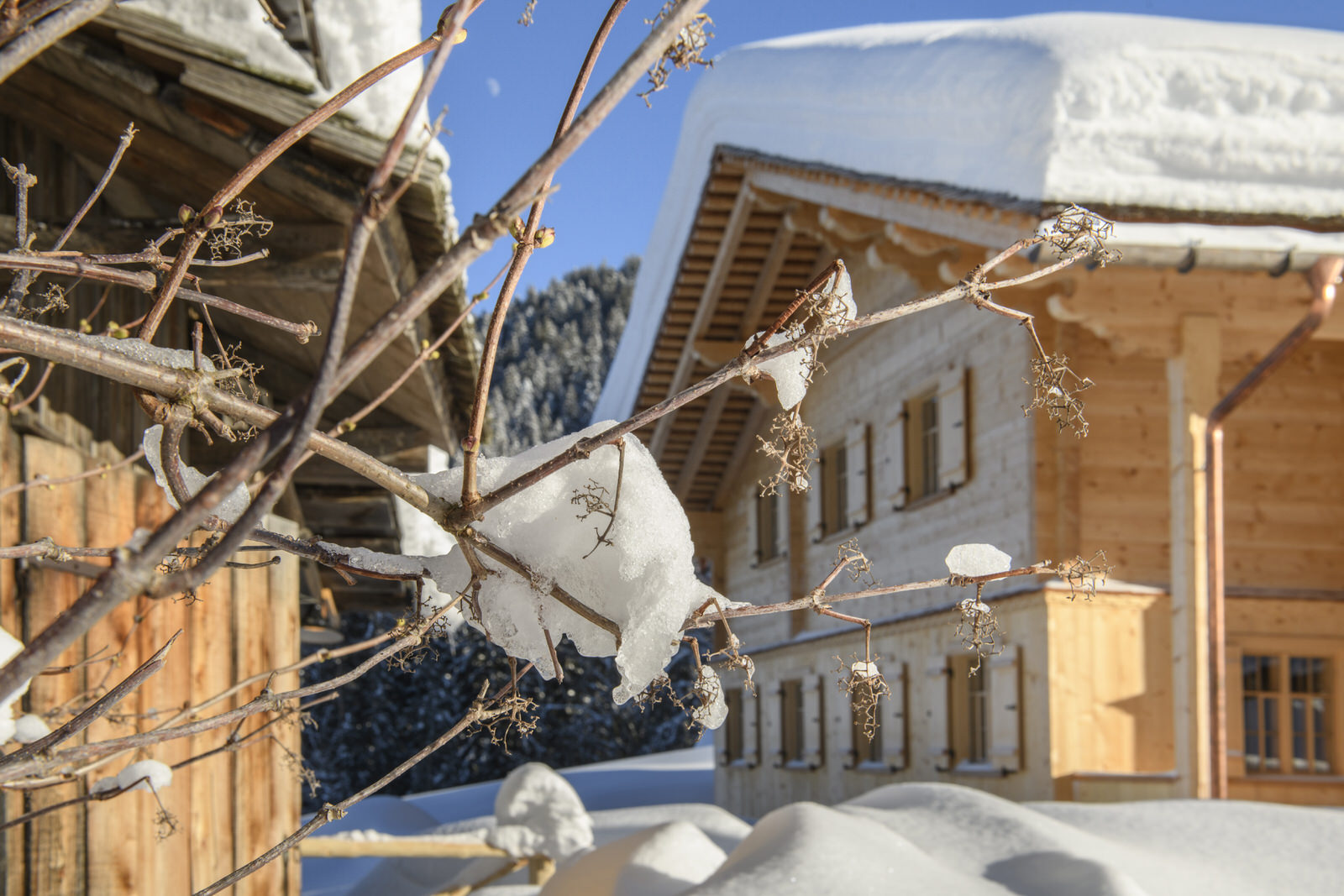Exklusives Berghaus Gauertal Montafon Winter