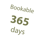 365 days bookable