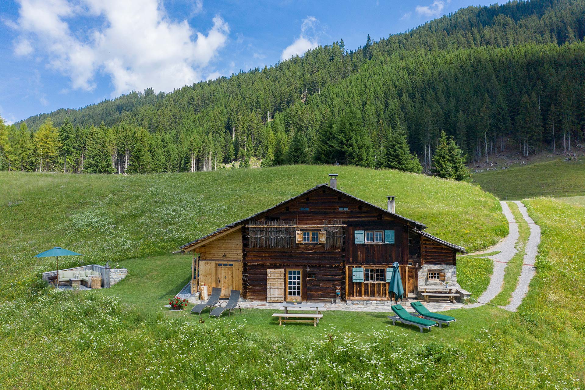 Gemütliche Berghütte in Alleinlage am Bartholomäberg